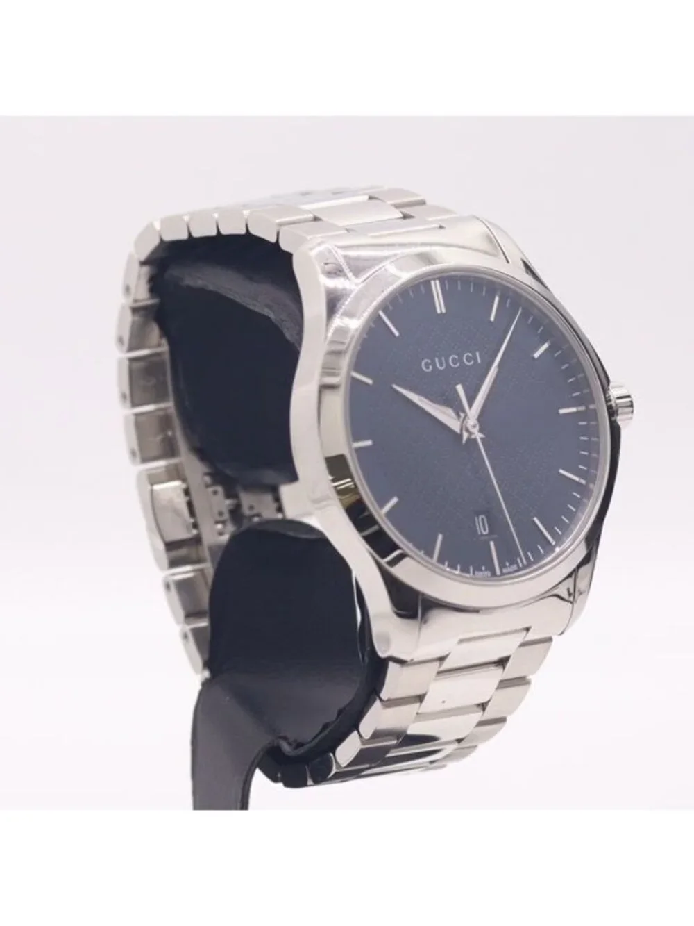 Gucci G-Timeless Date Navy Dial Watch